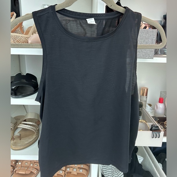 Athleta Tops - Athleta Vapor Muscle Tank in Black (S)